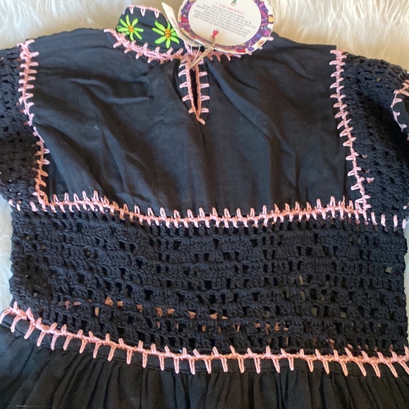 NEW CELIAB Scarlet Floral Multicolor Embroidered Dress NWT - Picture 14 of 15